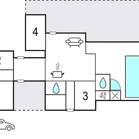 In With Private Swimming Pool, Be Inside Or Outside 埃贝尔托夫特